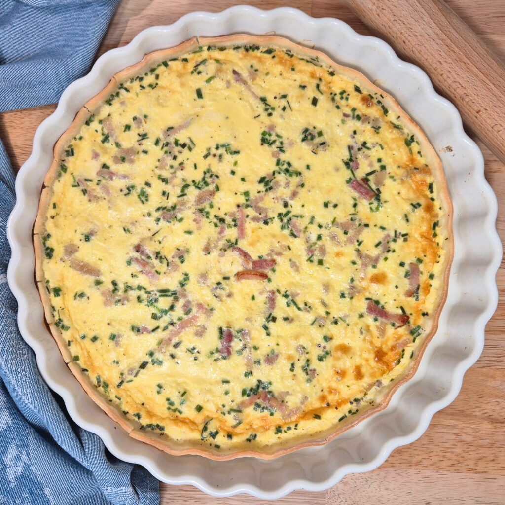 Quiche sans lactose